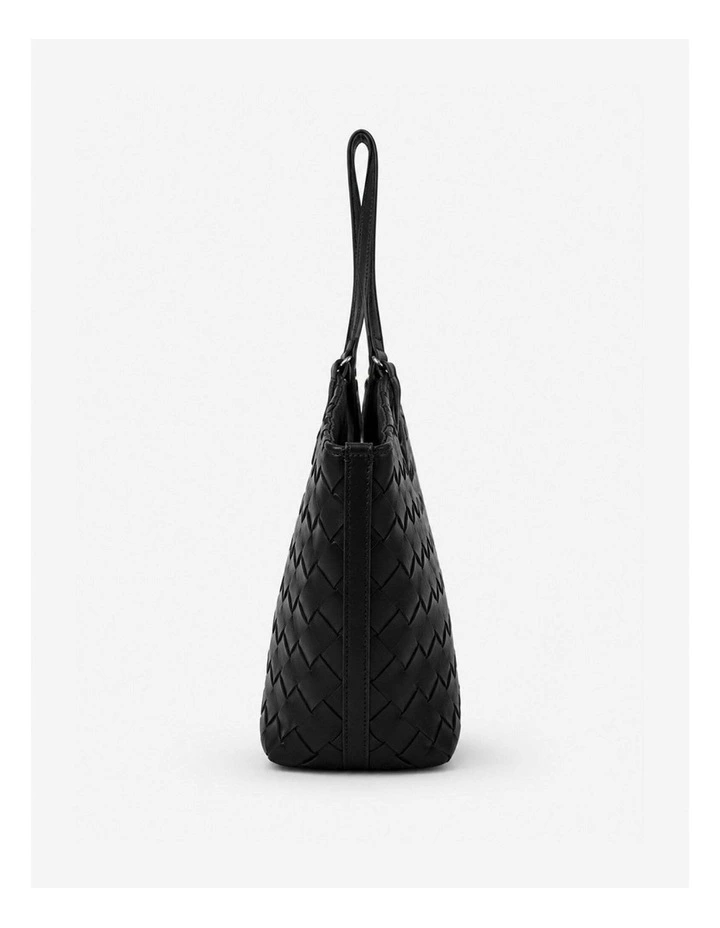 Everyday Woven Tote Bag - Black image 2