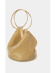 Jada Glomesh Evening Bag - Gold