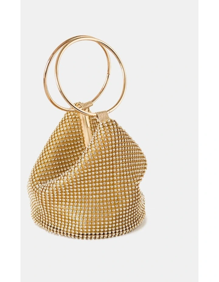 Jada Glomesh Evening Bag - Gold image 1