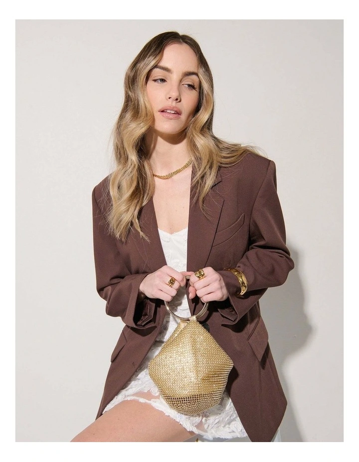 Jada Glomesh Evening Bag - Gold image 2