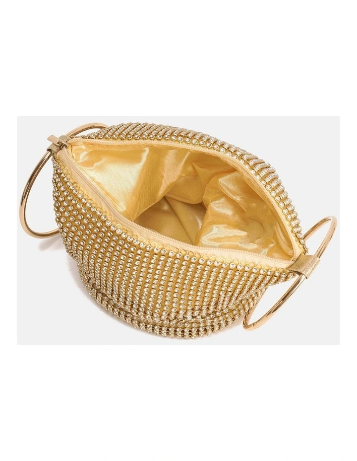 Jada Glomesh Evening Bag - Gold image 2