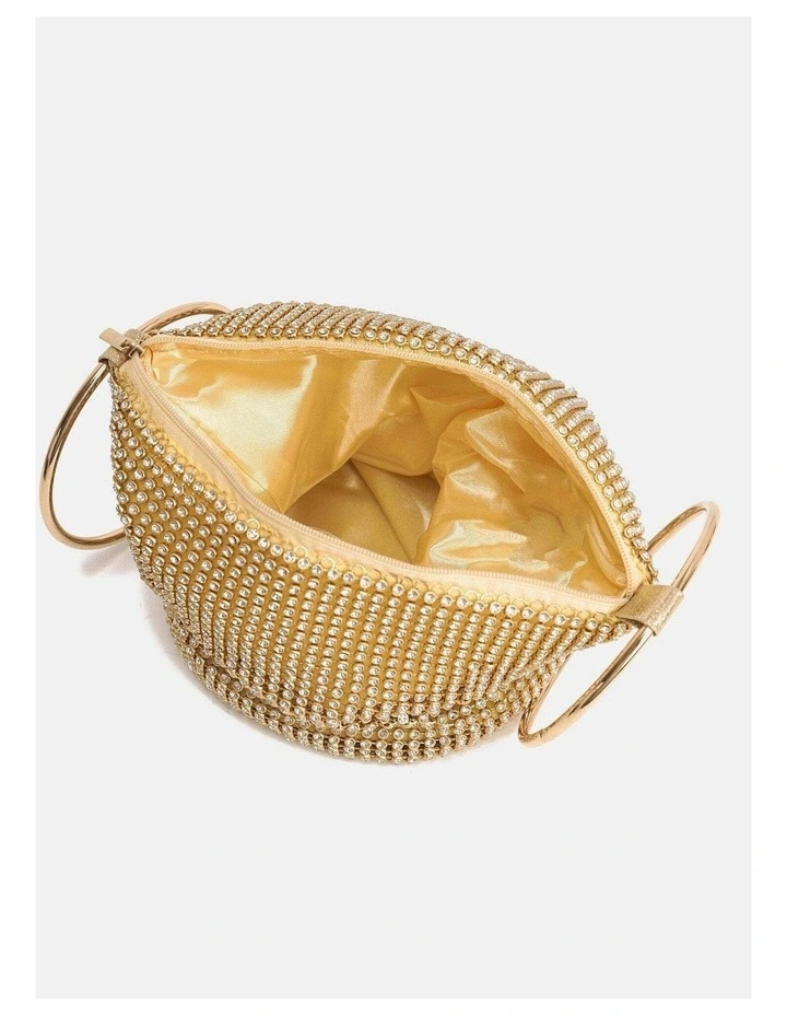 Jada Glomesh Evening Bag - Gold image 3