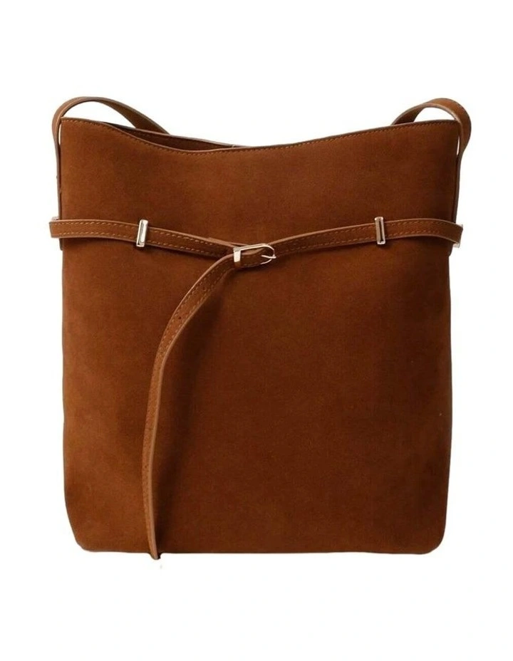 Leonie Belt Bucket Bag - Tan image 1
