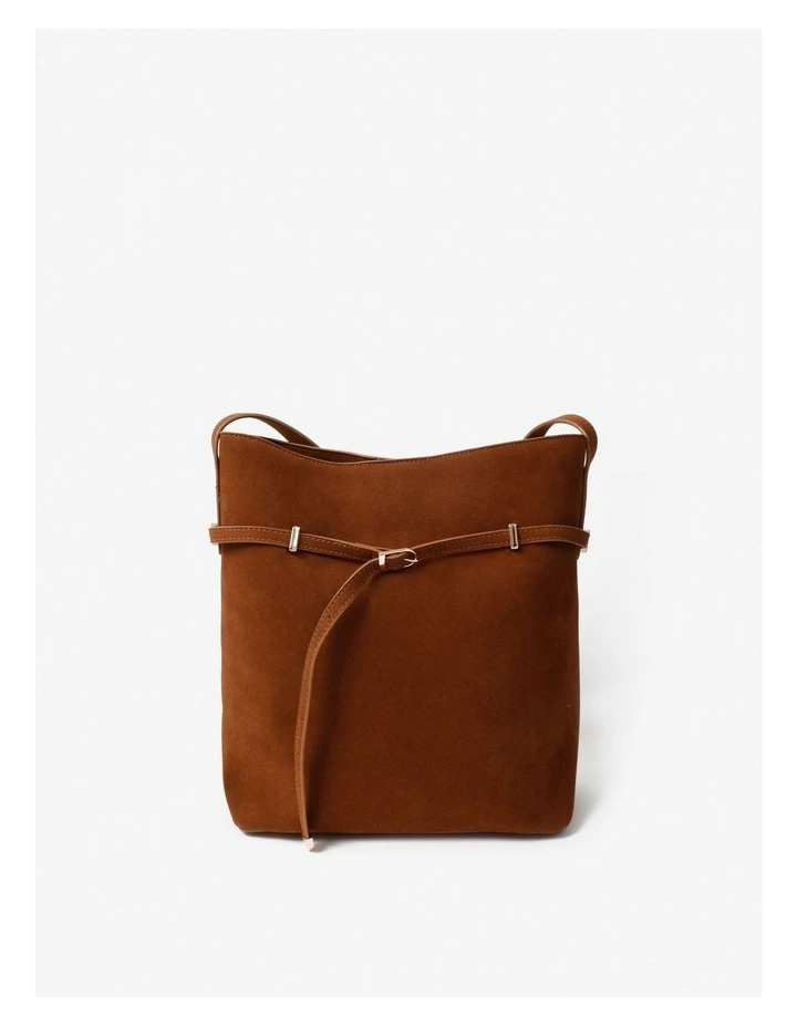 Leonie Belt Bucket Bag - Tan image 3
