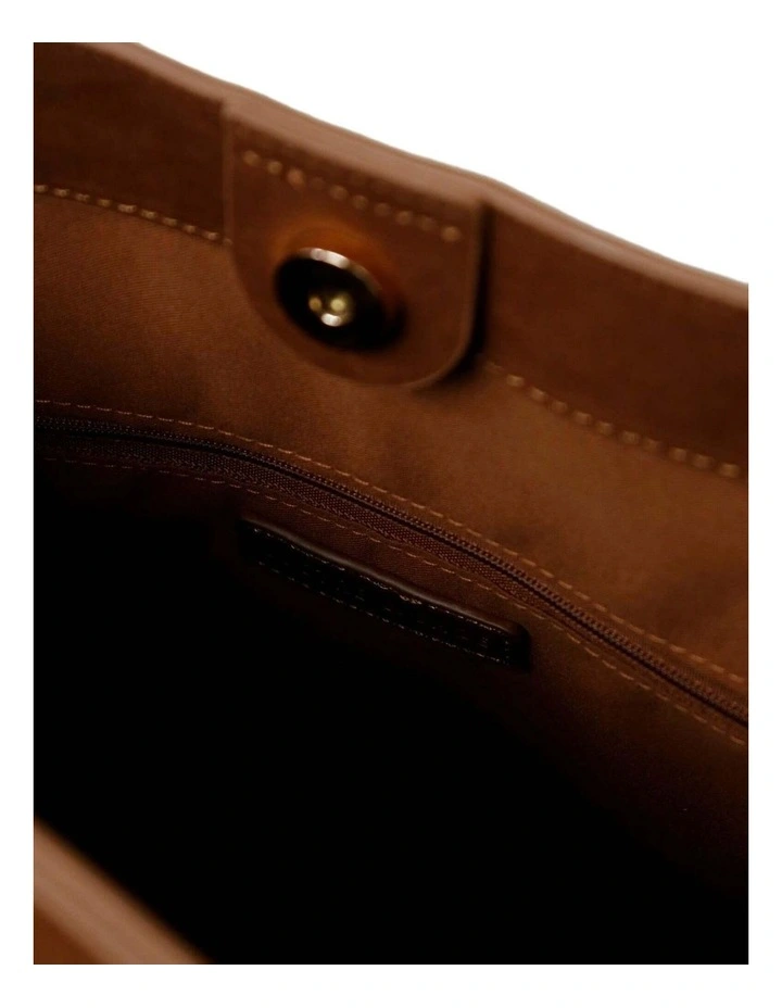 Leonie Belt Bucket Bag - Tan image 6