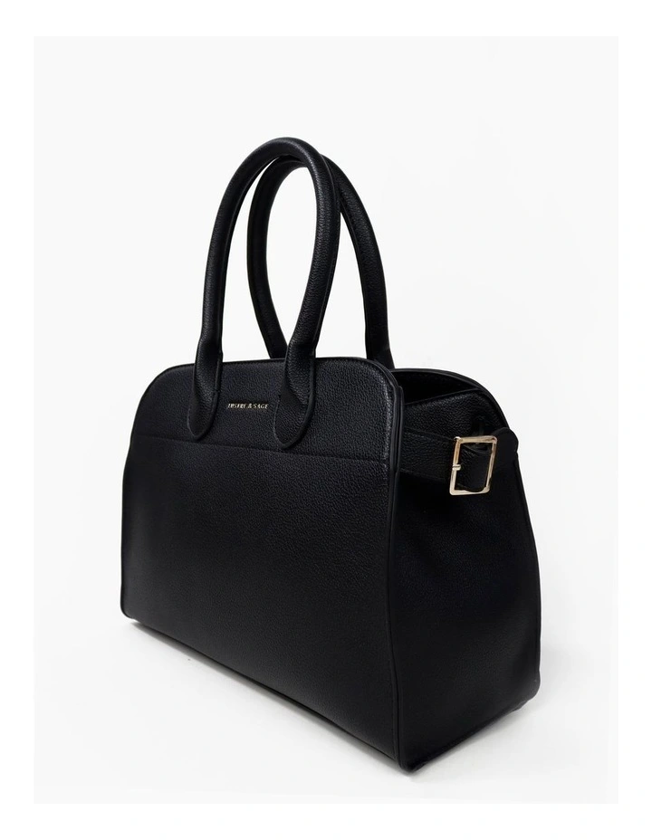 Clemence Medium Tote Bag - Black image 2