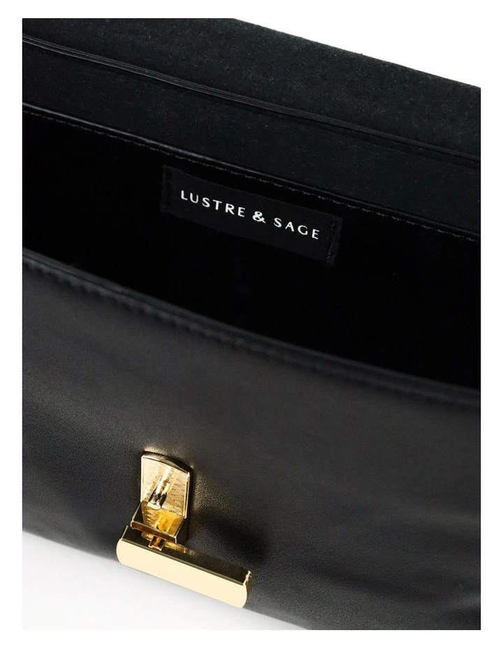 Nova Clutch Bag - Black image 3