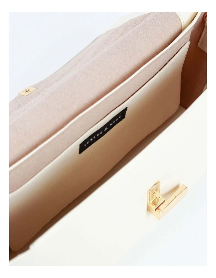 Nova Clutch Bag - White image 5