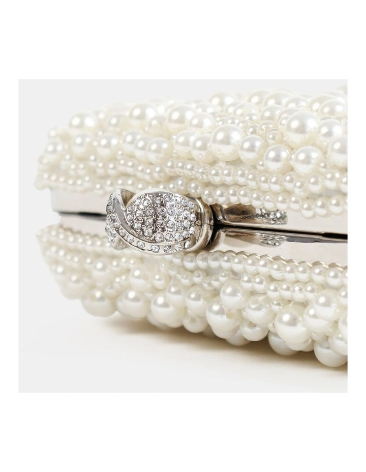 Cosmo Pearl Clutch Bag image 3