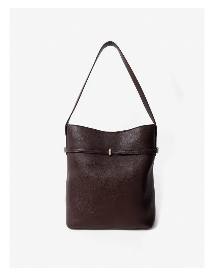 Leonie Belt Bucket Bag - Brown image 3