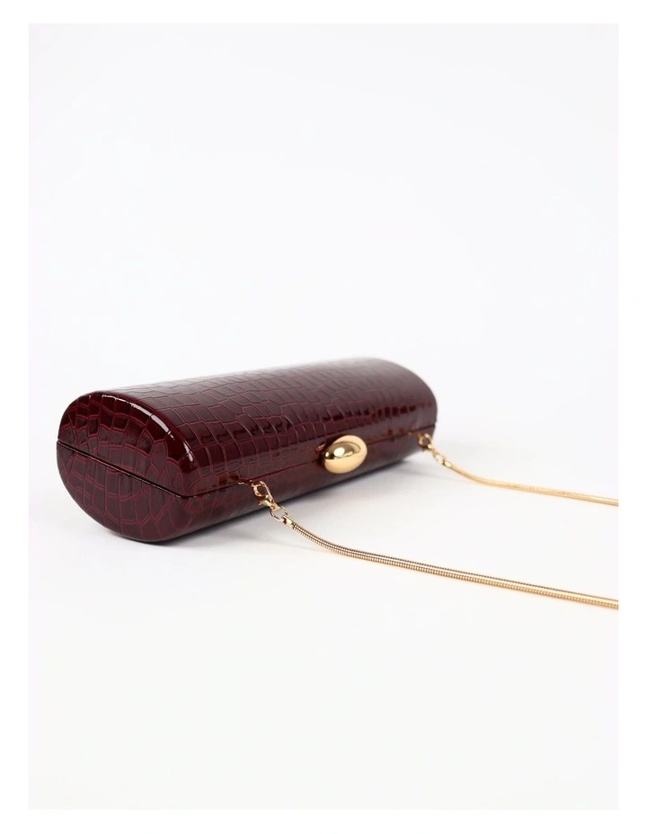 Karina Evening Clutch Bag - Wine image 2