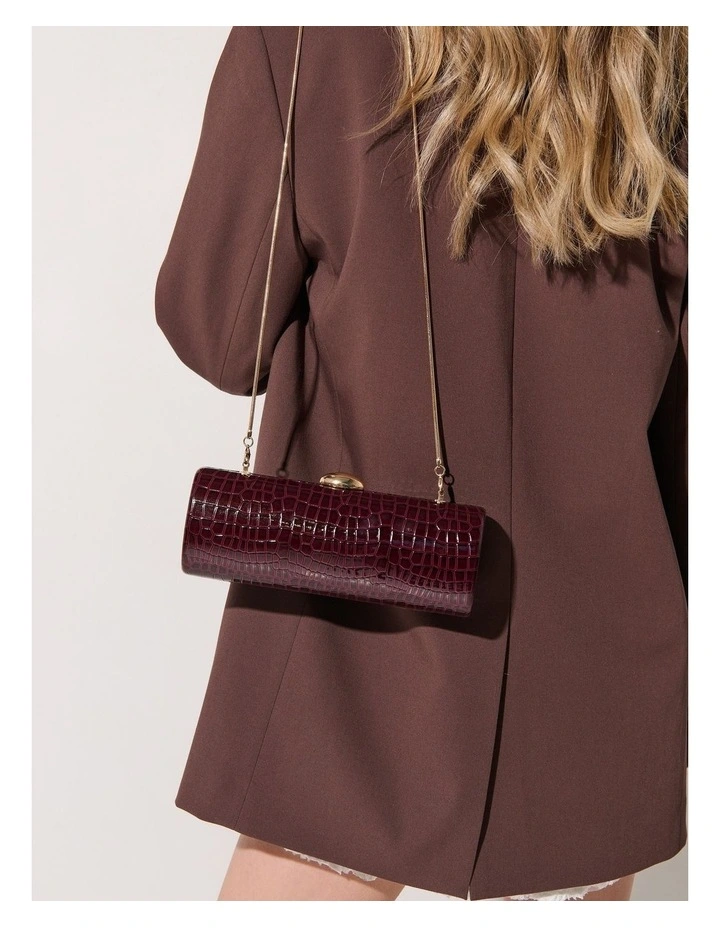Karina Evening Clutch Bag - Wine image 4