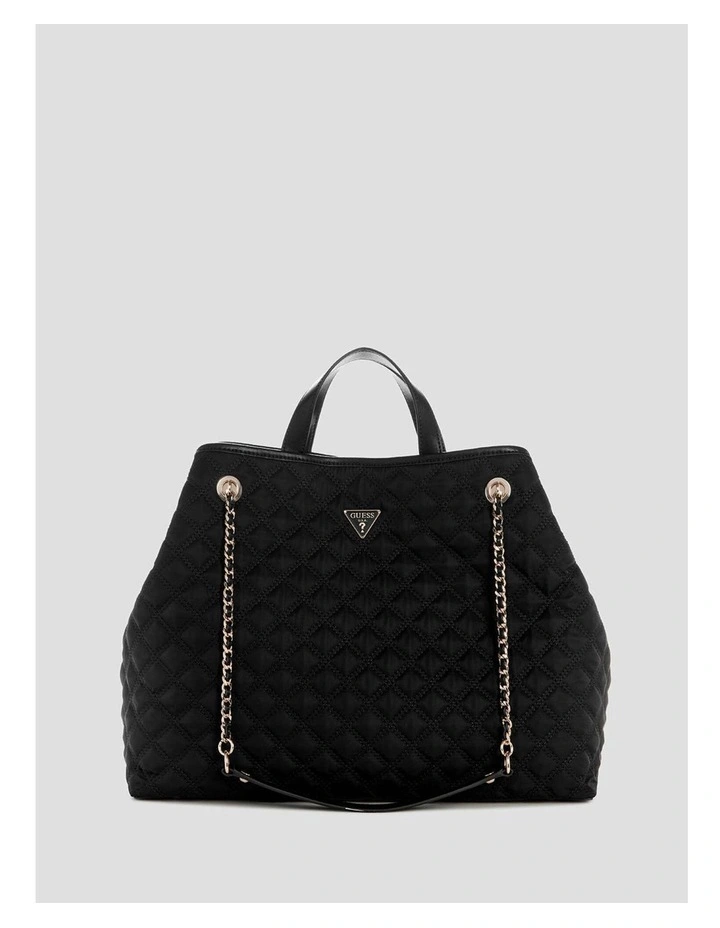 Giully Large Tote Bag in Black image 1