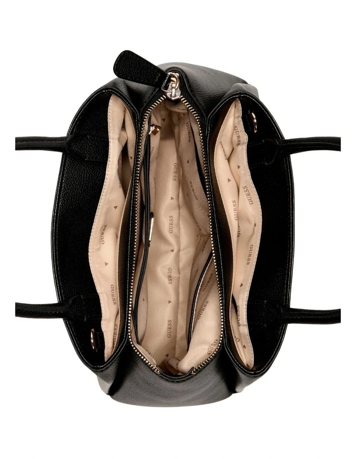 Isola3 Compartment Satchel in Black image 4