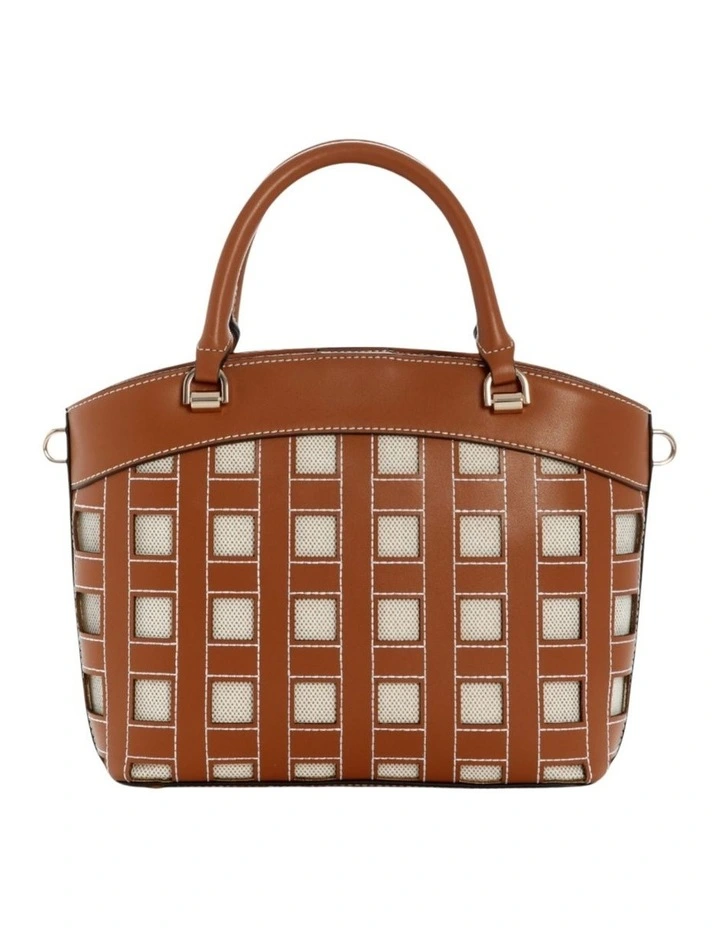 Frankie Girlfriend Satchel in Brown image 4