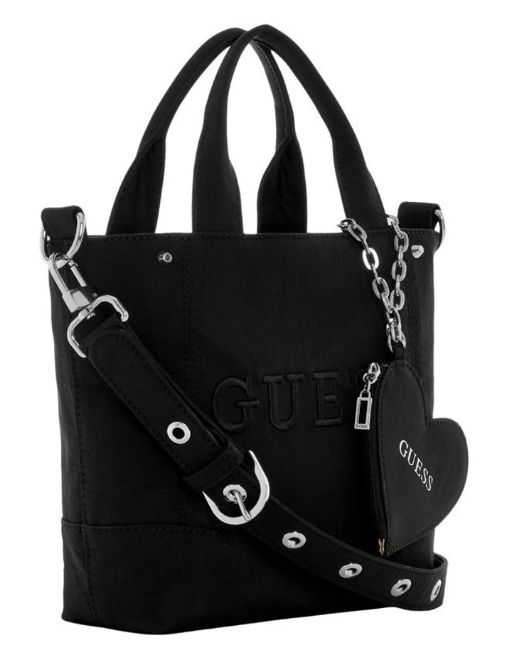 Sasha Mini Tote Bag in Black image 2