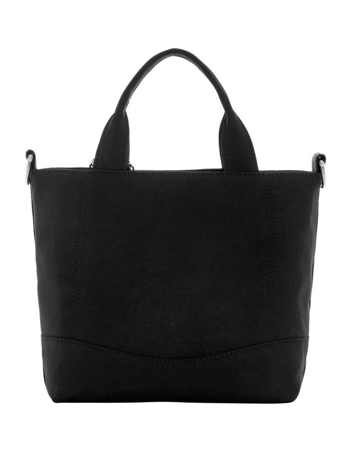 Sasha Mini Tote Bag in Black image 4