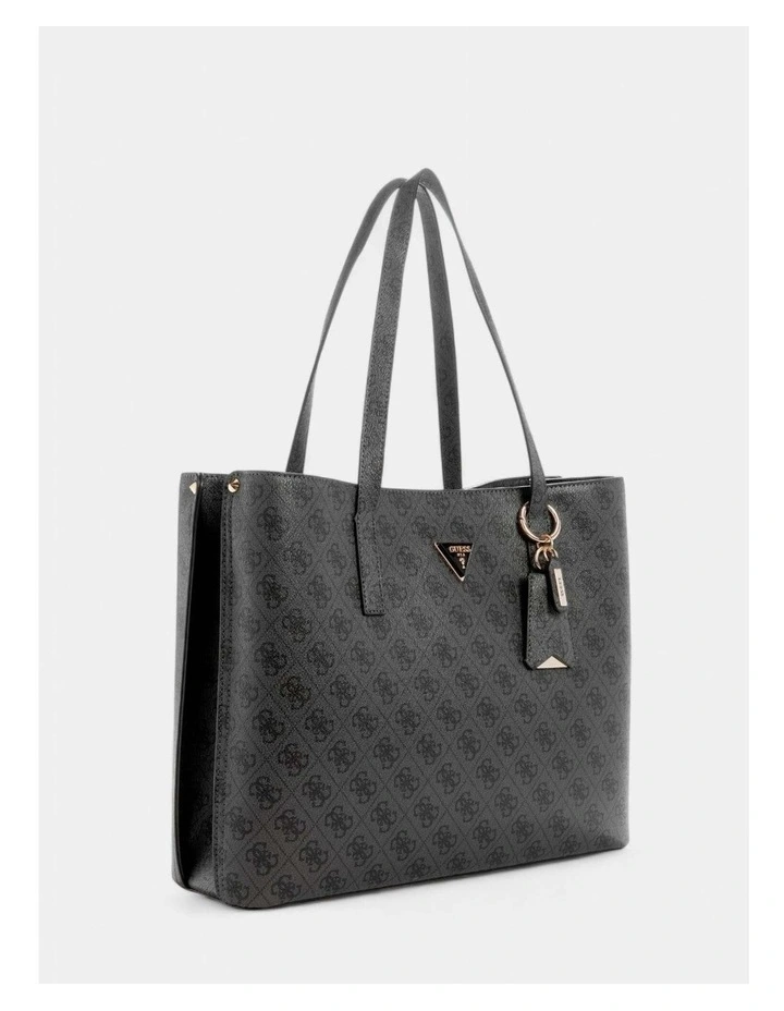 Meridian Girlfriend Tote Bag in Black Logo image 2