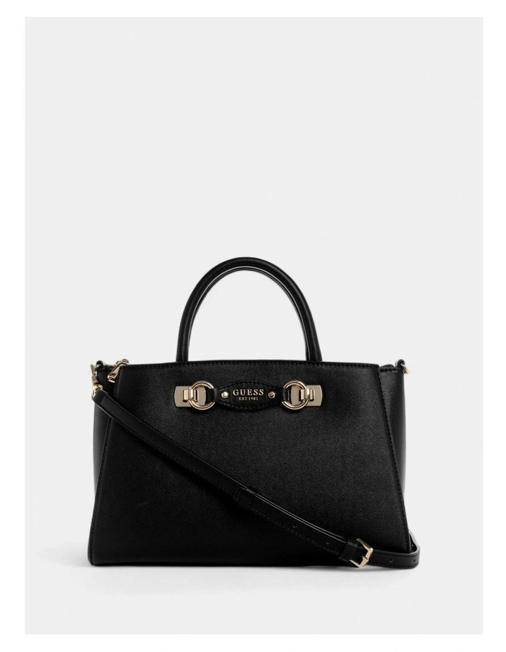 Mimina Girlfriend Satchel Bag in Black image 1