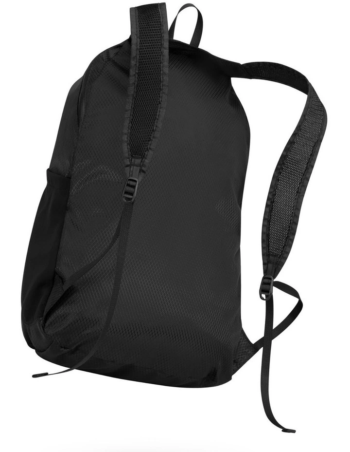 Gaston Luga Packable Lightweight Backpack (21L) Foldable Travel Bag in Black image 3