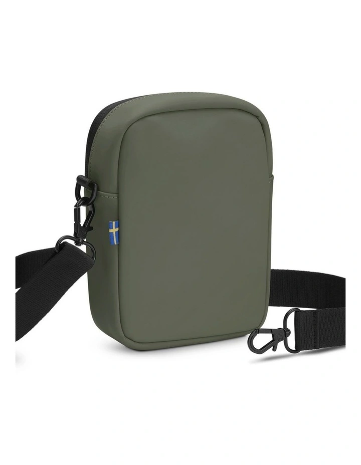 Gaston Luga Dash Verti Crossbody Travel Bag in Olive image 3