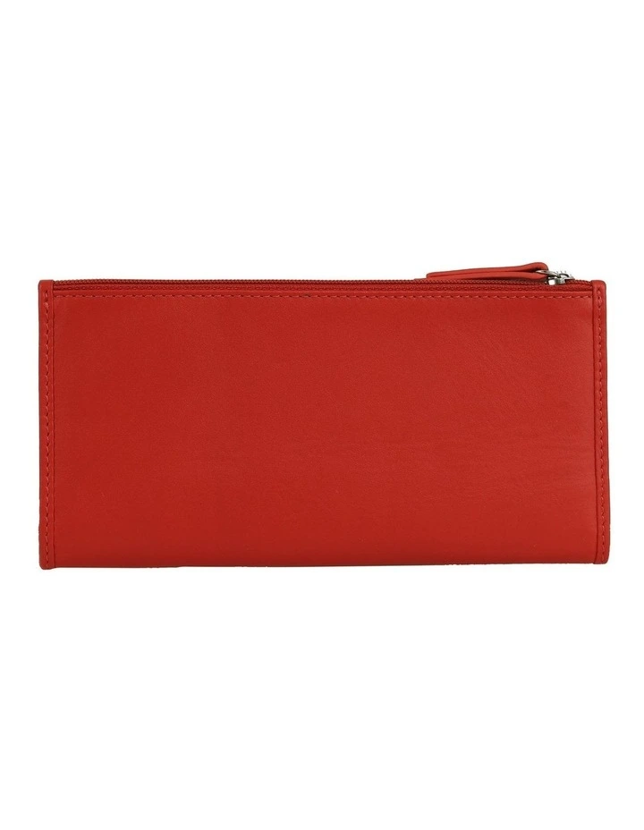Pierre Cardin Genuine Leather Bi-Fold Wallet in Orange image 4
