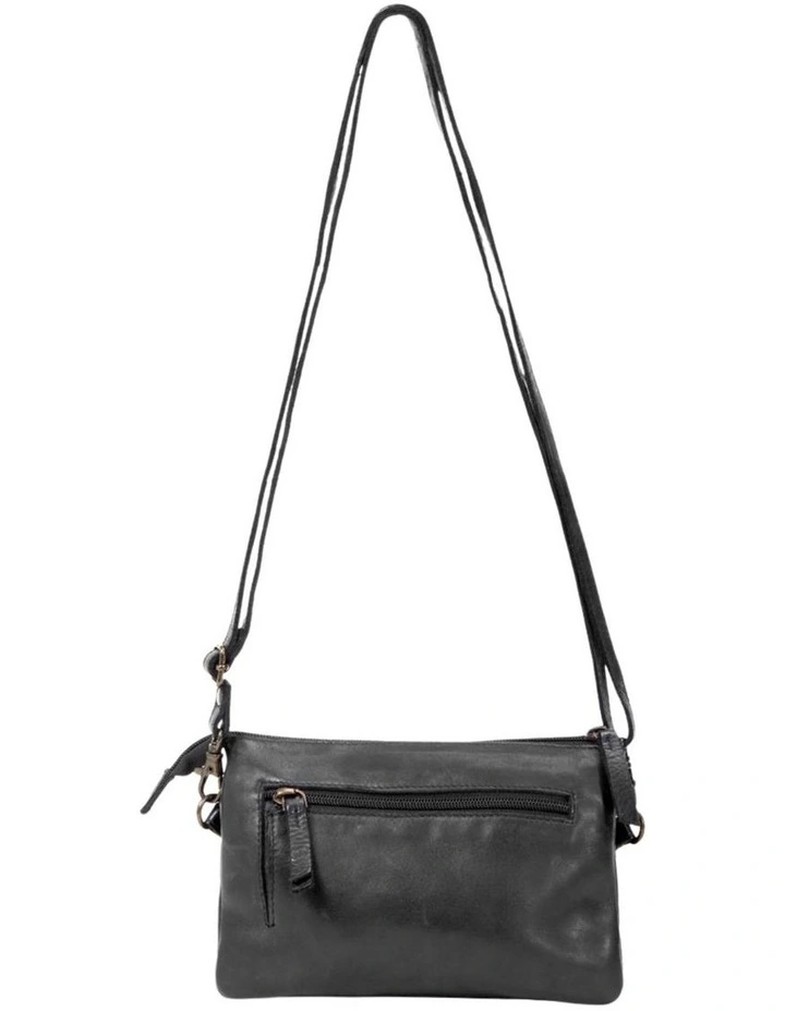 [Devonport]   [Leather]   [Crossbody Bag] [in Black] image 2