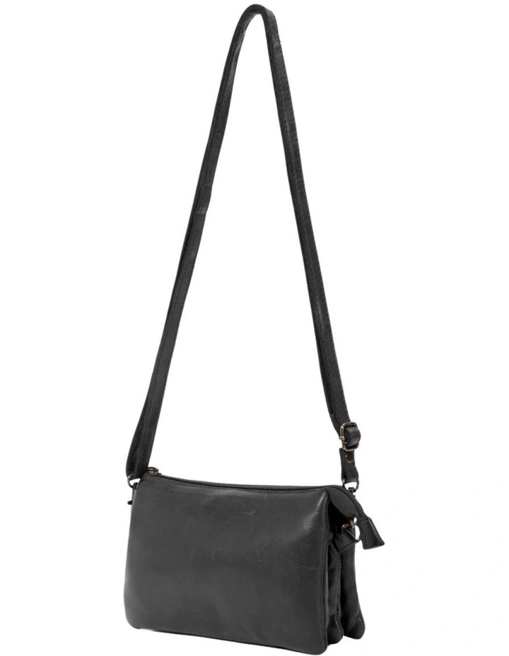 [Devonport]   [Leather]   [Crossbody Bag] [in Black] image 3