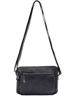 [Broome]   [Leather]   [Crossbody Bag] [in Black]
