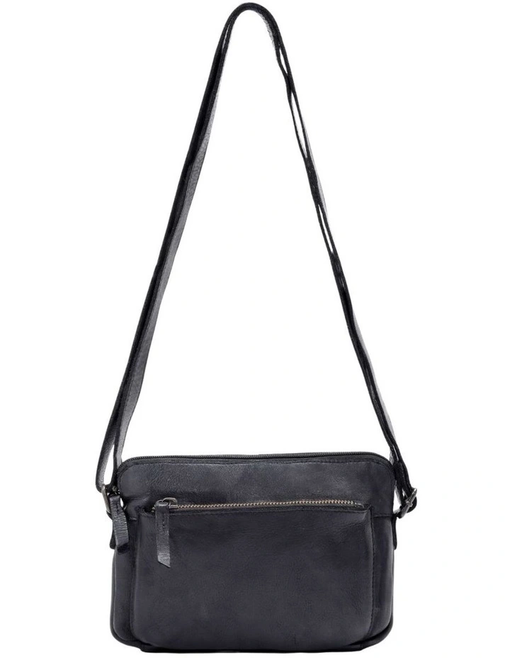 [Broome]   [Leather]   [Crossbody Bag] [in Black] image 1