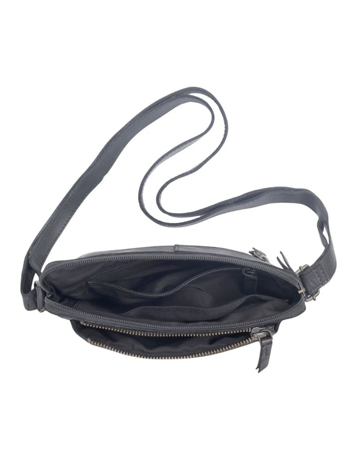 [Broome]   [Leather]   [Crossbody Bag] [in Black] image 4
