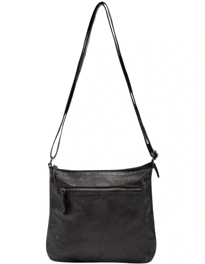 [Tenterfield]   [Leather]   [Large Crossbody Bag] [in Black] image 1