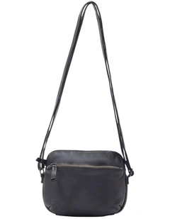 [Bondi]   [Leather]   [Crossbody Bag] [in Black]