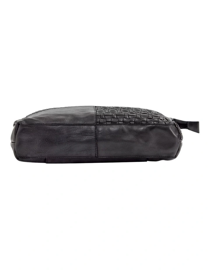 [Longreach]   [Panelled Leather]   [Tote Bag] [in Black] image 5