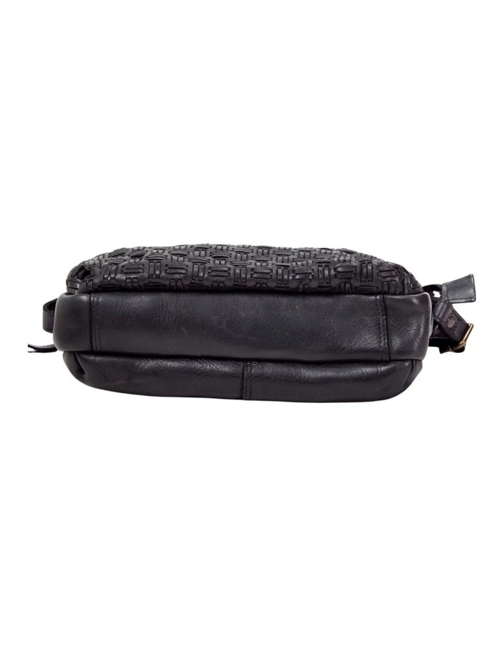 [Albany]   [Multicompartment Leather]   [Crossbody Bag] [in Black] image 5