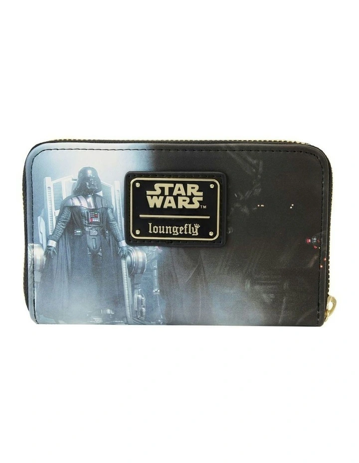 Loungefly Star Wars Episode 3 Revenge of the Sith Scene Zip Around Money Wallet image 3