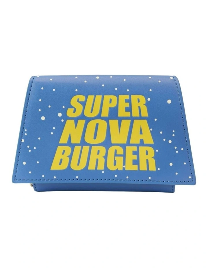 Toy Story Pizza Planet Super Nova Burger Wallet Coin Purse 5x4in image 1