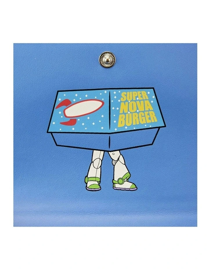 Toy Story Pizza Planet Super Nova Burger Wallet Coin Purse 5x4in image 4