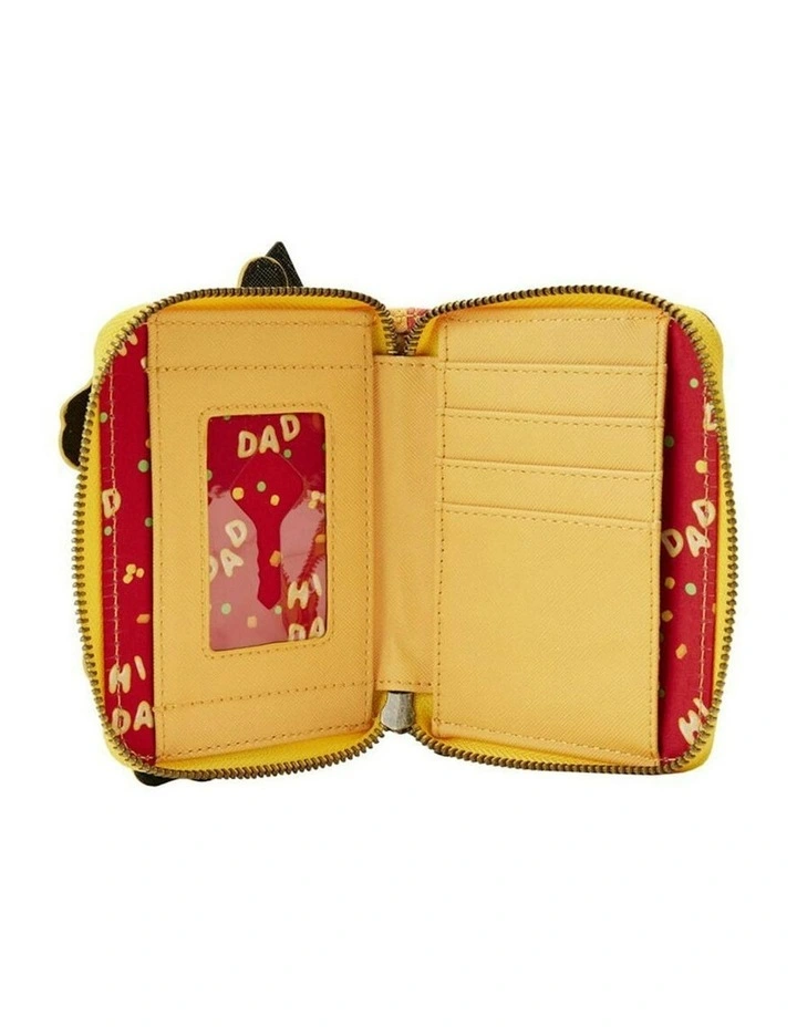 Disney Goofy Movie Road Trip Zip Around Wallet Coin Purse 5x4in image 4