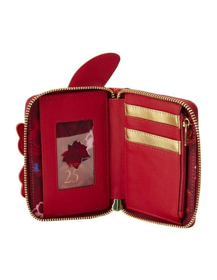 Mulan 25th Anniv Mushu Glitter Cosplay Zip Wallet Coin Purse 5x4in image 4