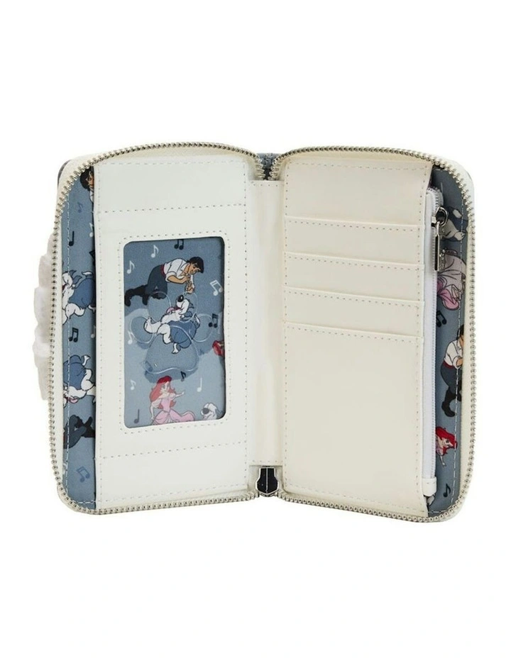 The Little Mermaid 1989 Max Cosplay Zip Around Wallet Coin Purse image 4