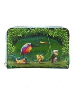 Up 2009 Faux Leather Up Jungle Stroll Zip Around Wallet Mini Wallet Bag