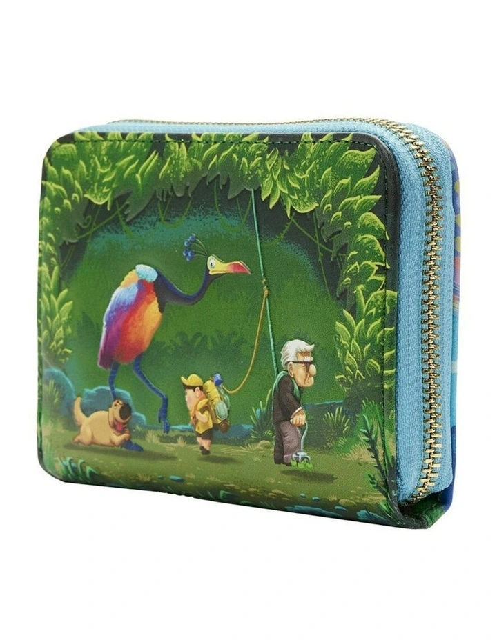 Up 2009 Faux Leather Up Jungle Stroll Zip Around Wallet Mini Wallet Bag image 2