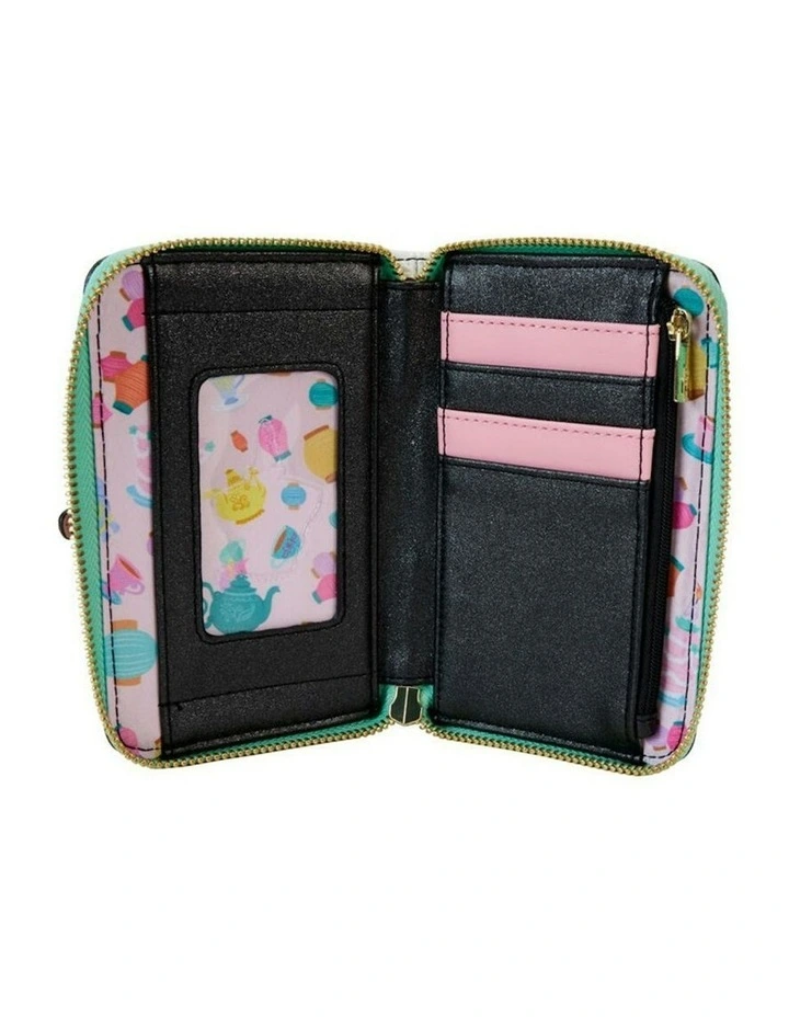 Alice in Wonderland 1951 Unbirthday Zip Wallet Coin Purse 6x4in image 4