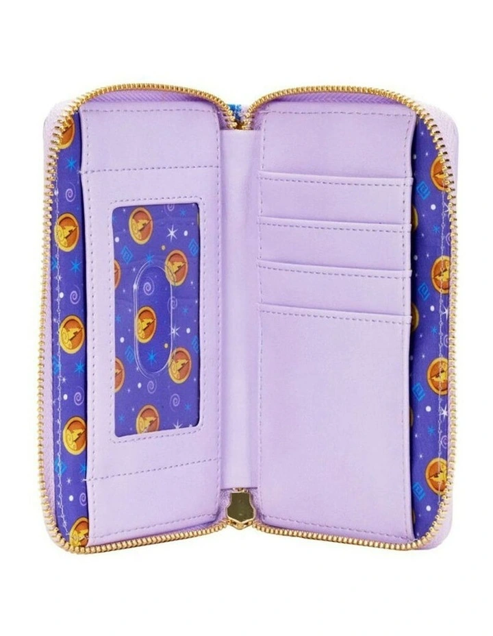 Hercules (1997) Faux Leather Muses Clouds Zip Around Purse Wallet 6x4in image 4