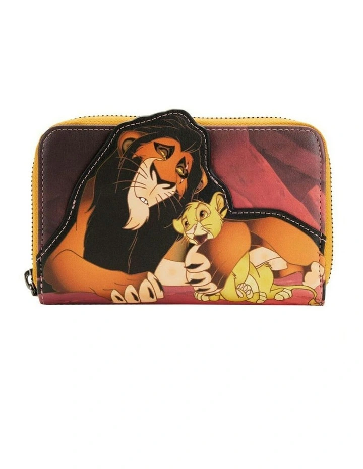 The Lion King 1994 Scar Scene Zip Wallet/Purse 6x4in image 2