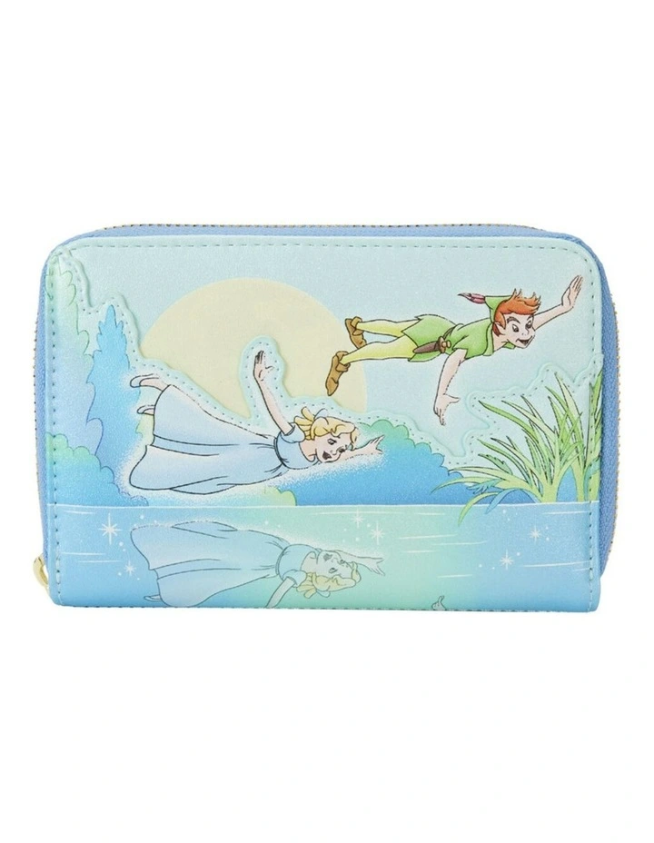 Peter Pan (1953) inYou Can Flyin Glow Zip Wallet Coin Purse 6x4in image 1