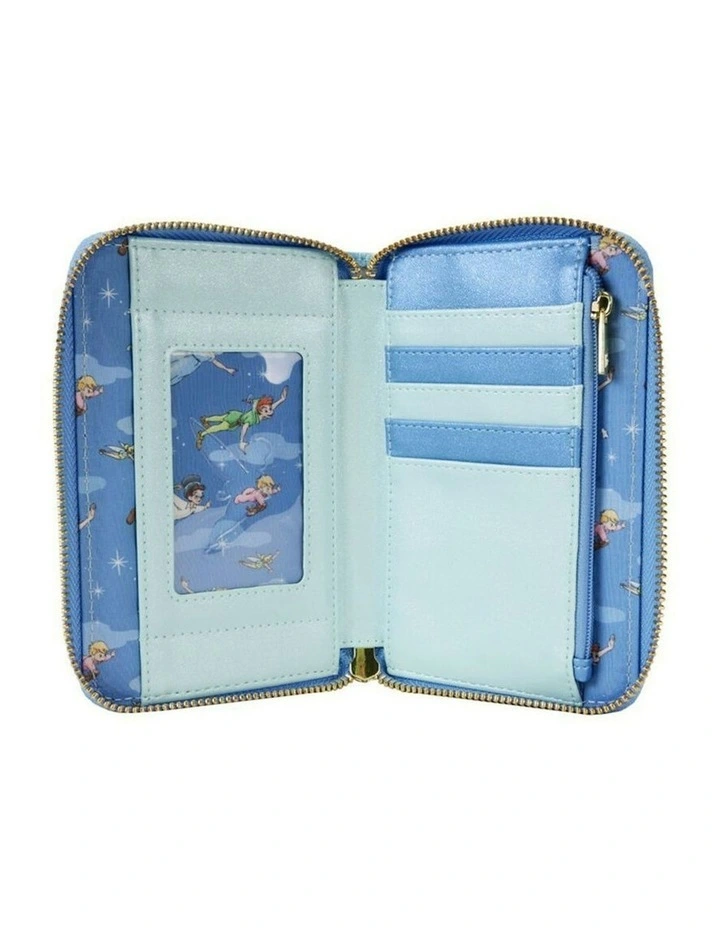 Peter Pan (1953) inYou Can Flyin Glow Zip Wallet Coin Purse 6x4in image 3