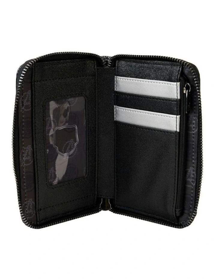 Loungefly Marvel Black Panther Cosplay Metallic Zip Around Wallet Bill Organiser image 4