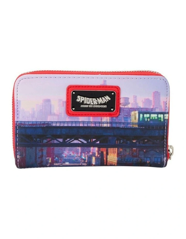 SpiderMan: Across the SpiderVerse SpiderGwen Zip Around Wallet Purse 6x4in image 3